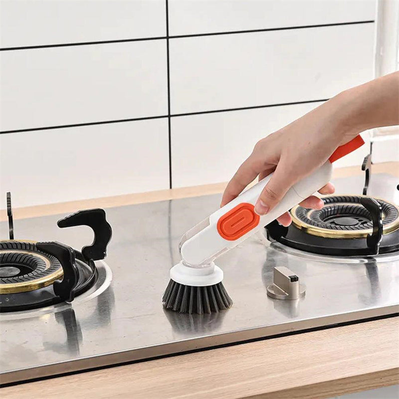 Multi-Functional Long-Handle Cleaning Brush