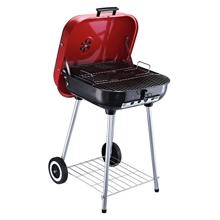 Portable BBQ Grill: Perfect for Patio, Camping, & Picnics