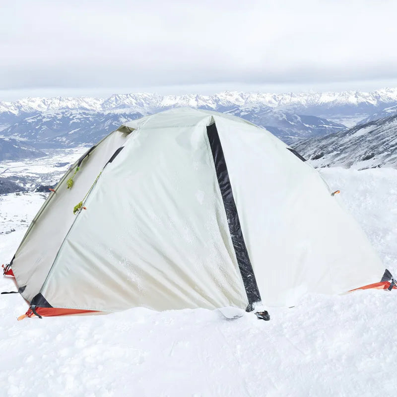 Hewolf 1595: Ultralight Double-Layer Aluminum Camping Tent