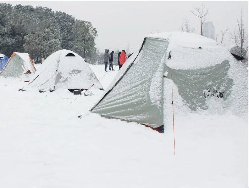 Hewolf 1595: Ultralight Double-Layer Aluminum Camping Tent