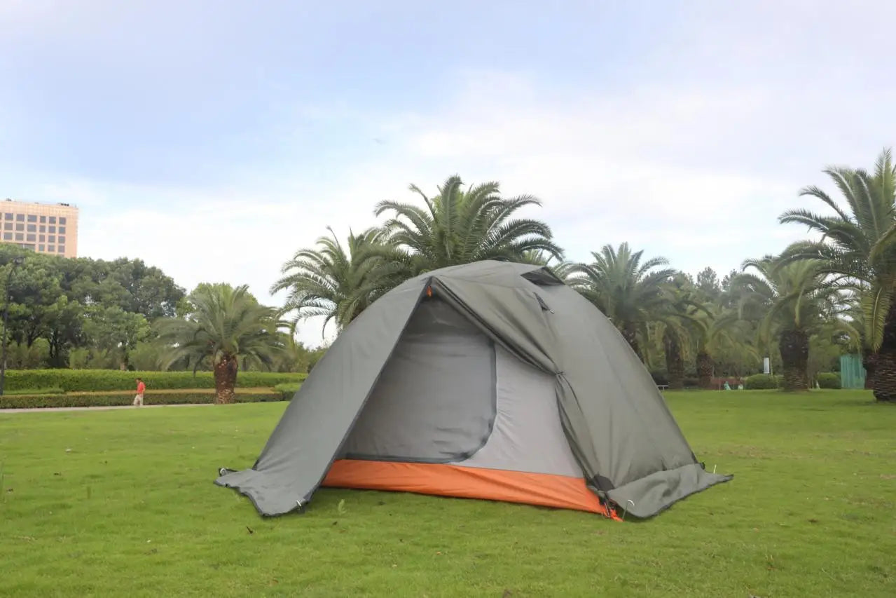 Hewolf 1595: Ultralight Double-Layer Aluminum Camping Tent