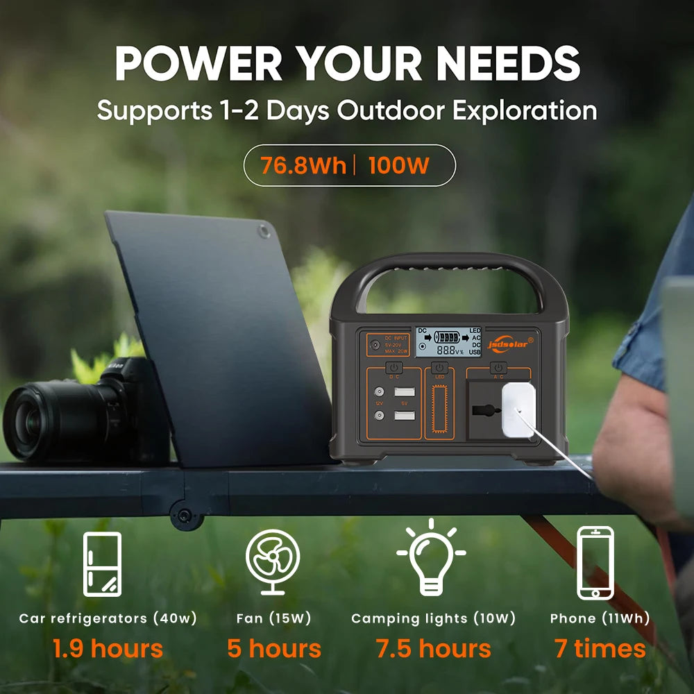 100W Portable Power Station