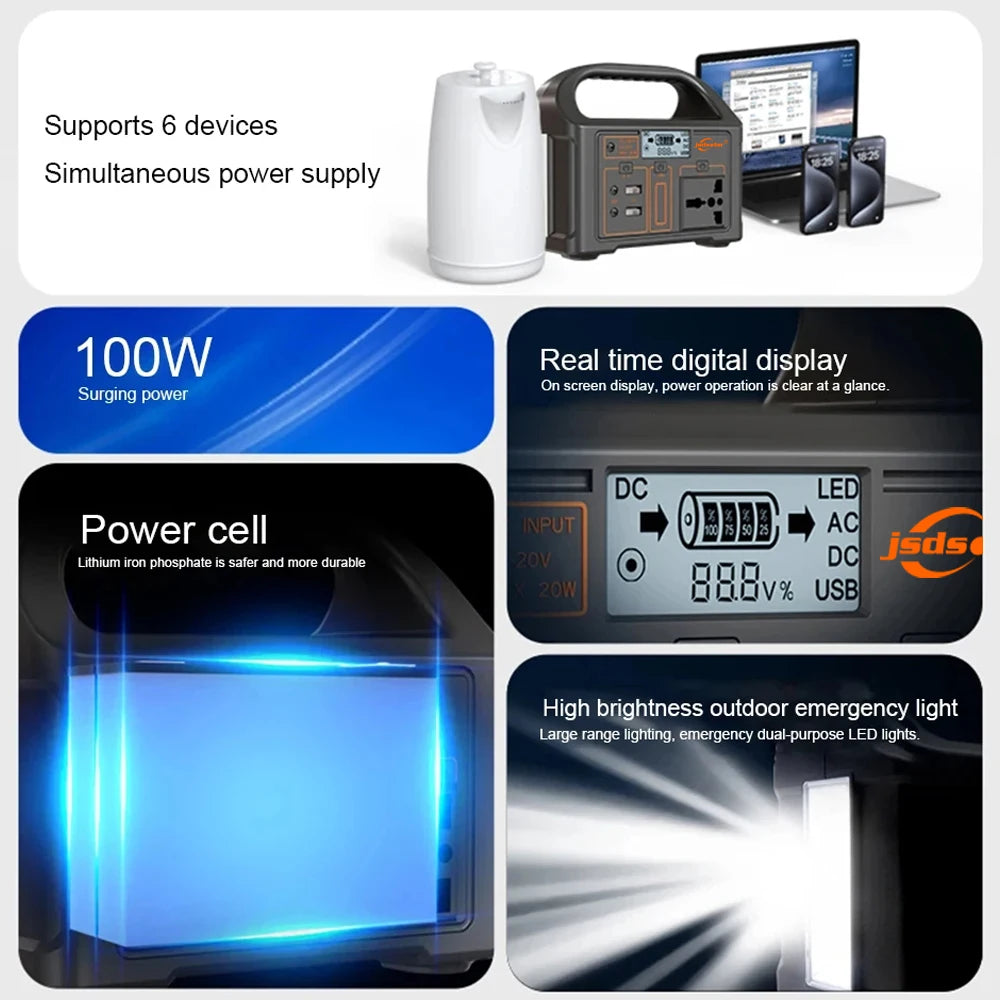 100W Portable Power Station