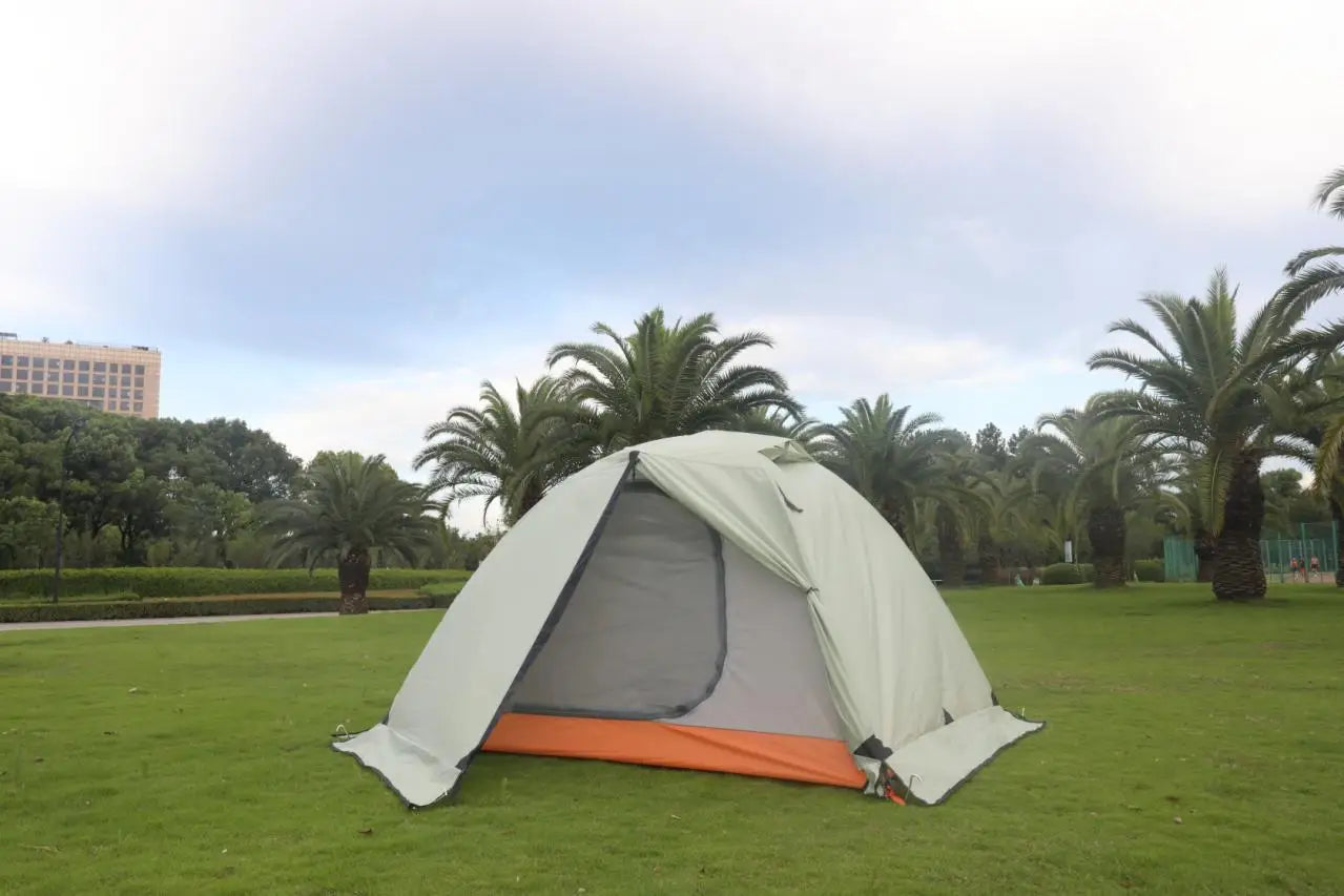 Hewolf 1595: Ultralight Double-Layer Aluminum Camping Tent