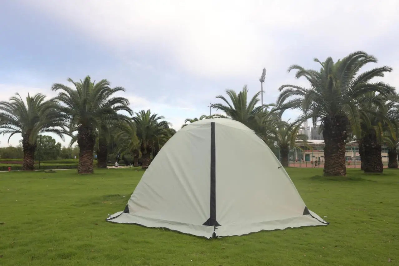 Hewolf 1595: Ultralight Double-Layer Aluminum Camping Tent