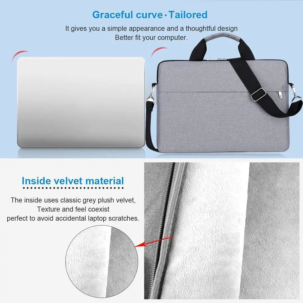 Ultra-Thin Laptop Sleeve Bag - 13.3" to 15.6