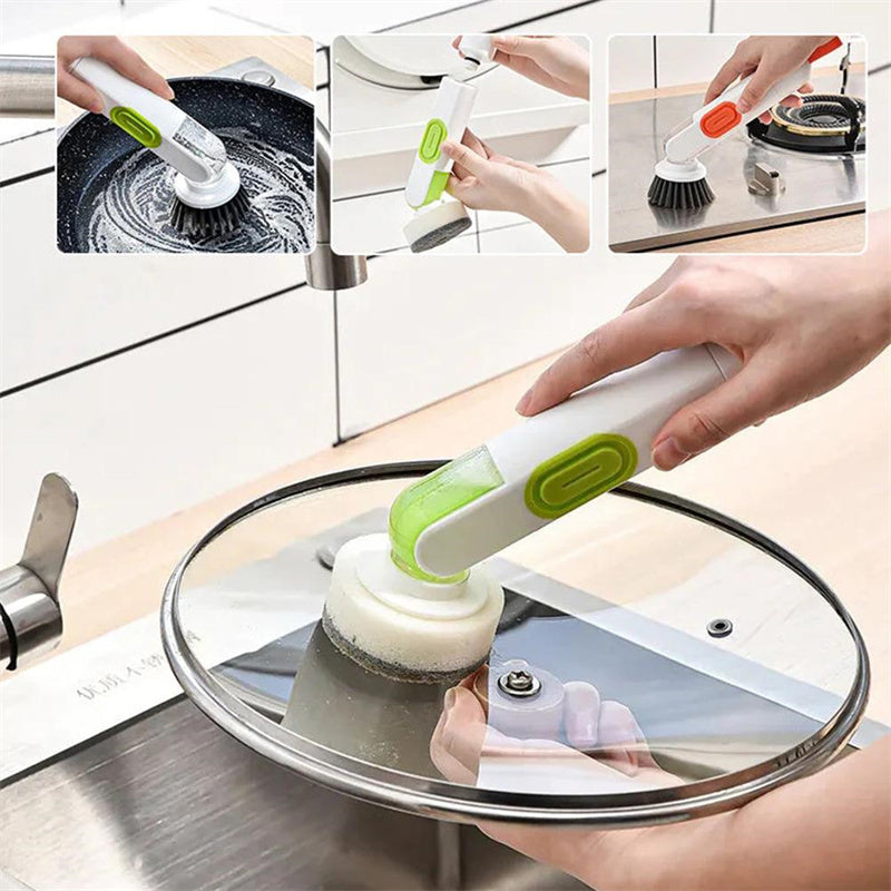 Multi-Functional Long-Handle Cleaning Brush