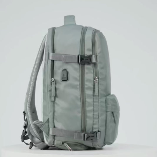 Waterproof Laptop Backpack with Shoe Compartment